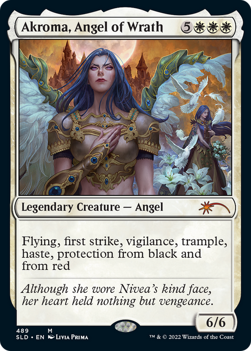 Akroma, Angel of Wrath (SLD-489) - mythic - Foil