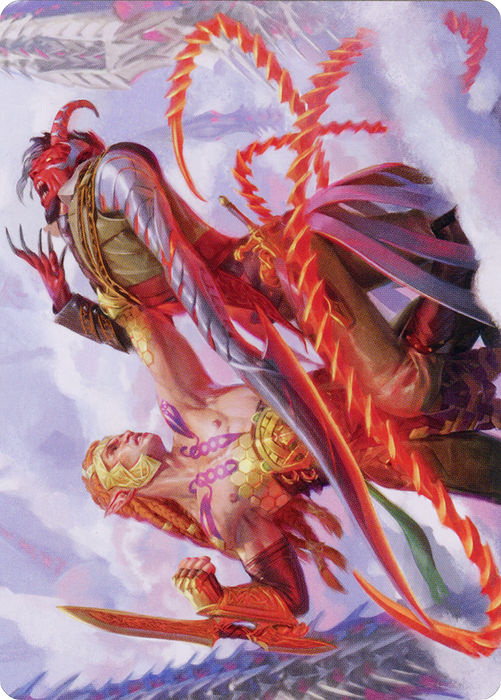 Tyvar's Stand // Tyvar's Stand (AONE-043) - common (Borderless) - Foil