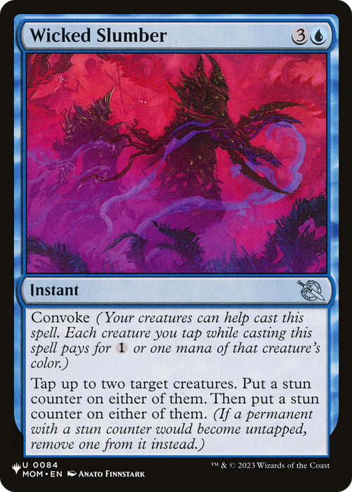 Wicked Slumber (LIST-MOM-84) - uncommon