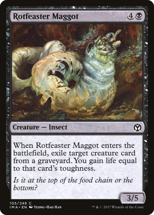 Rotfeaster Maggot (IMA-105) - common - Foil