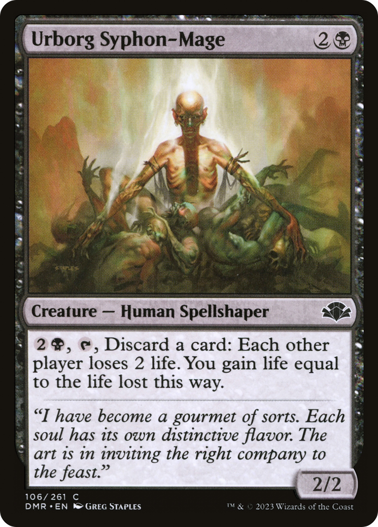 Urborg Syphon-Mage (DMR-106) - common - Foil