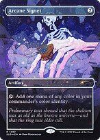 Arcane Signet (SLD-1492★) - rare (Borderless) - Foil