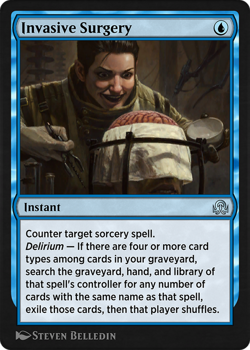 Invasive Surgery (SIR-076) - uncommon