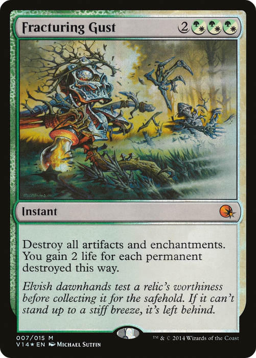 Fracturing Gust (V14-007) - mythic - Foil