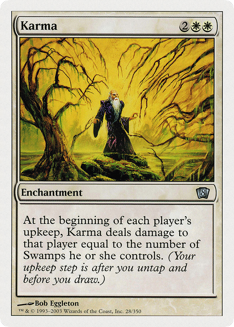 Karma (8ED-028) - uncommon