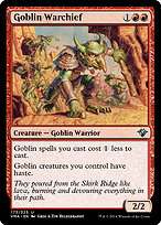 Goblin Warchief (VMA-173) - uncommon