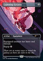 Lightning Greaves (SLD-1493) - rare (Borderless)