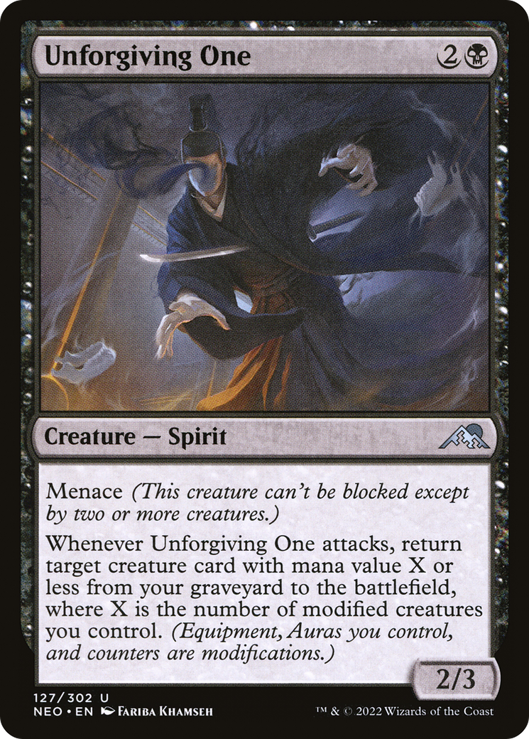 Unforgiving One (NEO-127) - uncommon - Foil