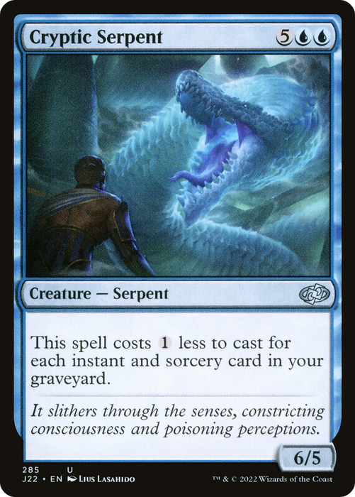 Cryptic Serpent (J22-285) - uncommon