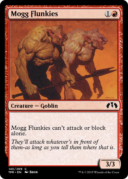 Mogg Flunkies (TPR-145) - common - Foil