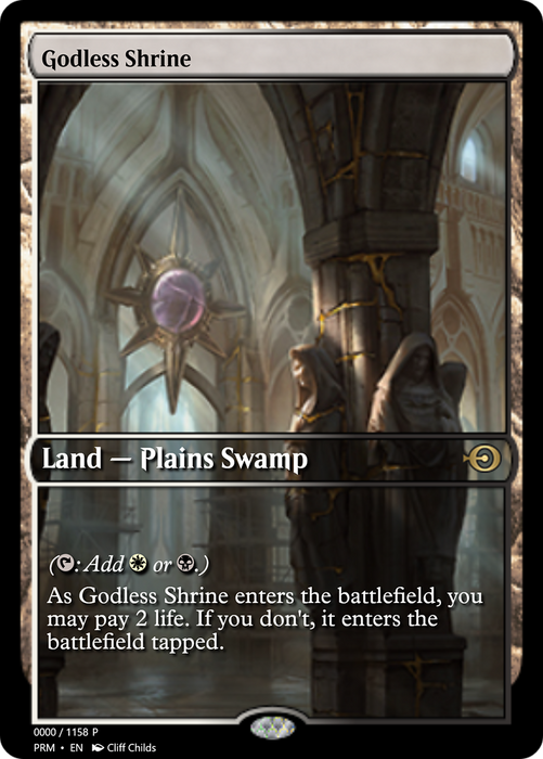 Godless Shrine (PRM-72305) - rare - Foil