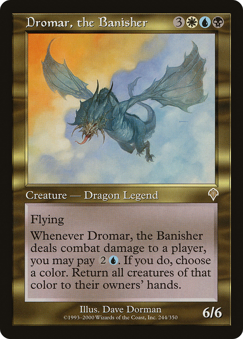 Dromar, the Banisher (INV-244) - rare - Foil