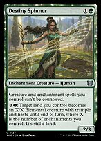 Destiny Spinner (WOC-123) - uncommon: (enchantment)
