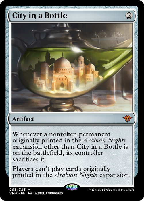 City in a Bottle (VMA-265) - mythic - Foil