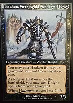 Haakon, Stromgald Scourge (Retro Frame) (SLD-843) - rare - Foil