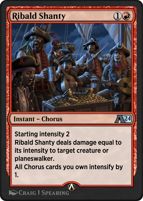 Ribald Shanty (YLCI-017) - uncommon