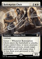 Redemption Choir (LCC-042) - rare: (Extended Art)