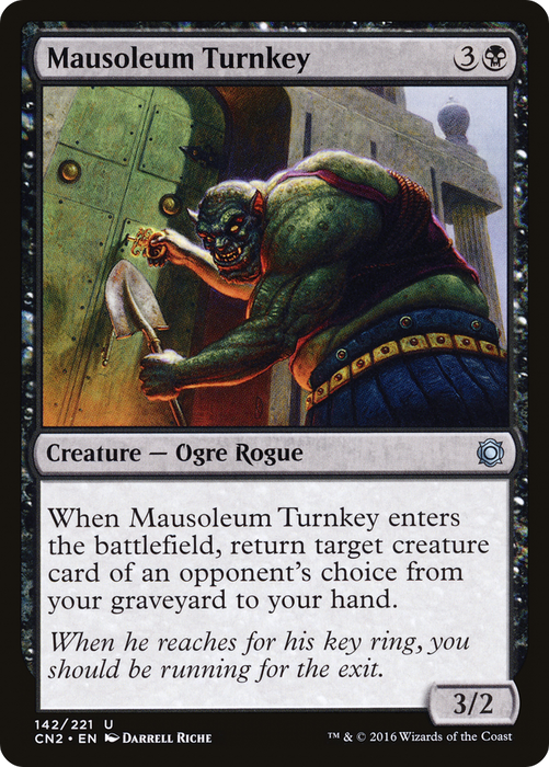 Mausoleum Turnkey (CN2-142) - uncommon - Foil