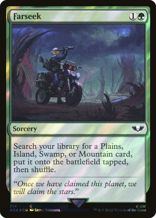 Farseek (40K-214★) - common - Foil
