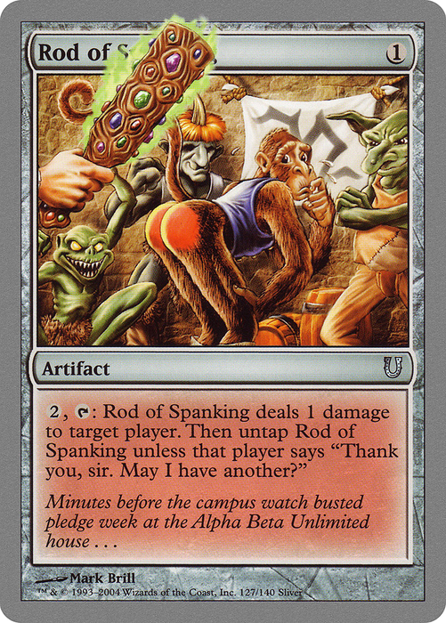 Rod of Spanking (UNH-127) - uncommon - Foil