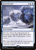 Graven Lore (PPKHM-61P) - rare: (snow) - Foil