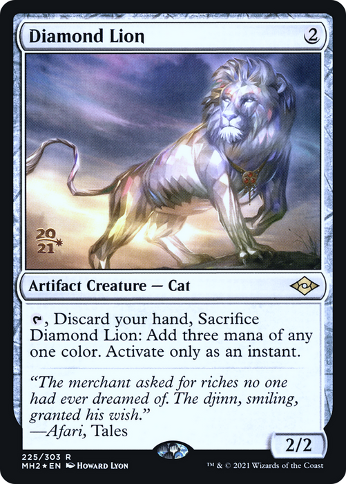Diamond Lion (PRE-225S) - rare - Foil