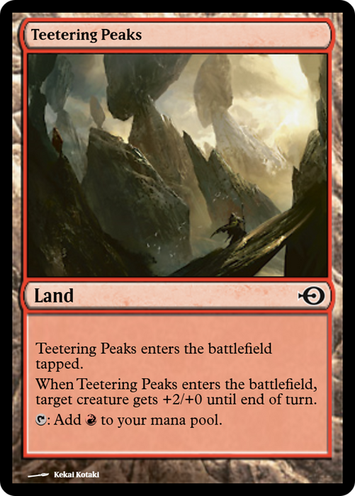 Teetering Peaks (PRM-41654) - common - Foil