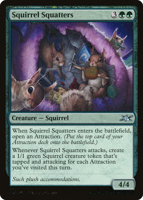 Squirrel Squatters (UNF-442) - uncommon - Foil