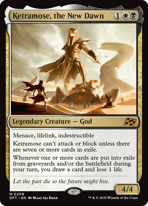 Ketramose, the New Dawn (DFT-209) - mythic - Foil