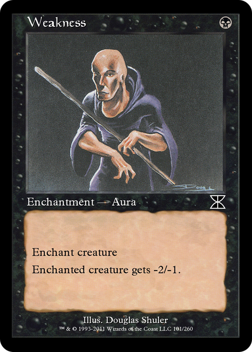 Weakness (ME4-101) - common - Foil