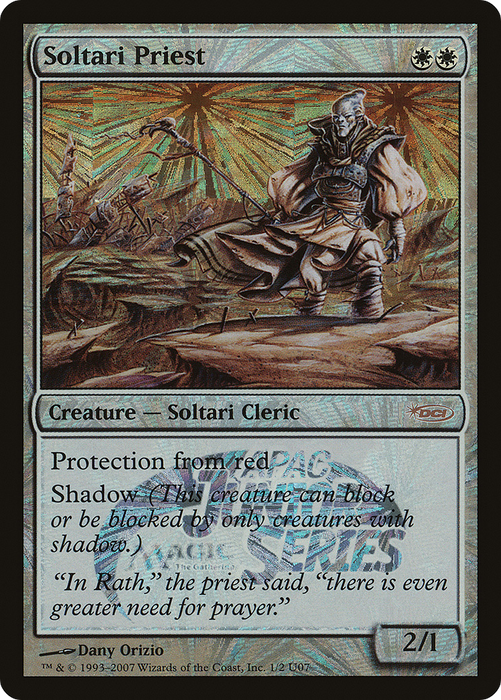 Soltari Priest (JSS-1U07) - rare - Foil