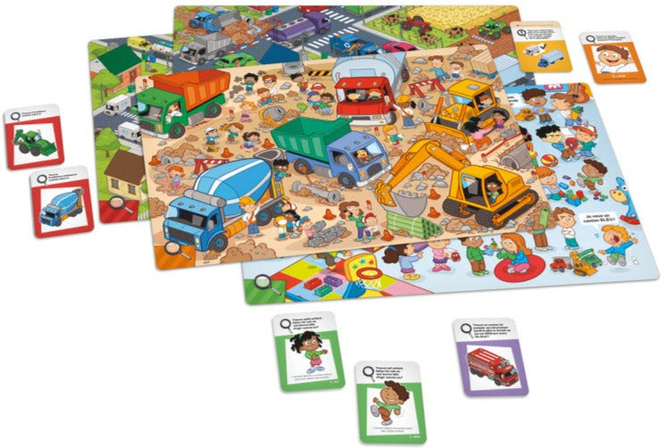 Cherche, Trouve et Découvre: Les Camions (French)