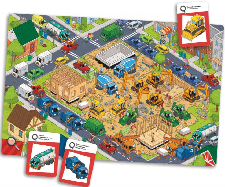 Cherche, Trouve et Découvre: Les Camions (français)