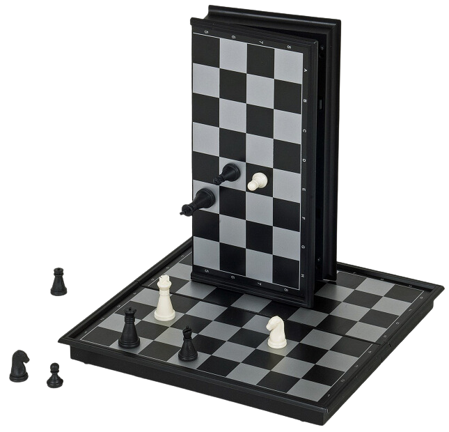 Chess Set, 8'' Magnetic Folding (English)