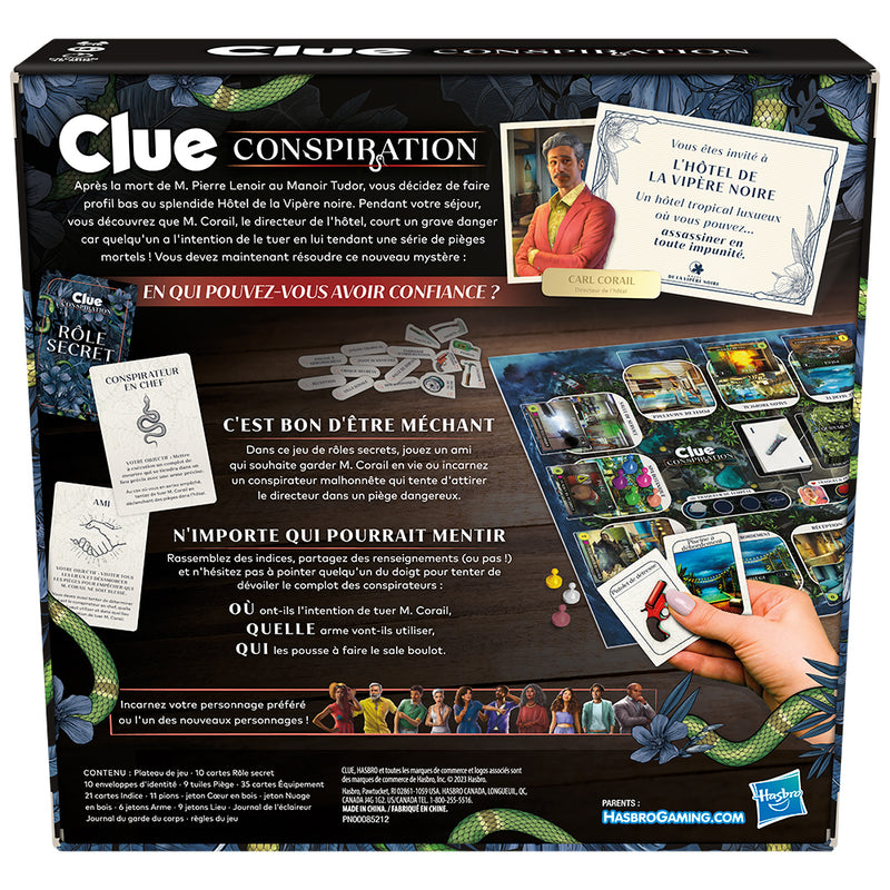 Clue: Conspiration (French)