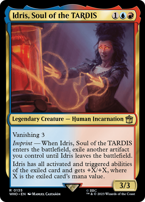 Idris, Soul of the TARDIS (WHO-135) - rare - Foil
