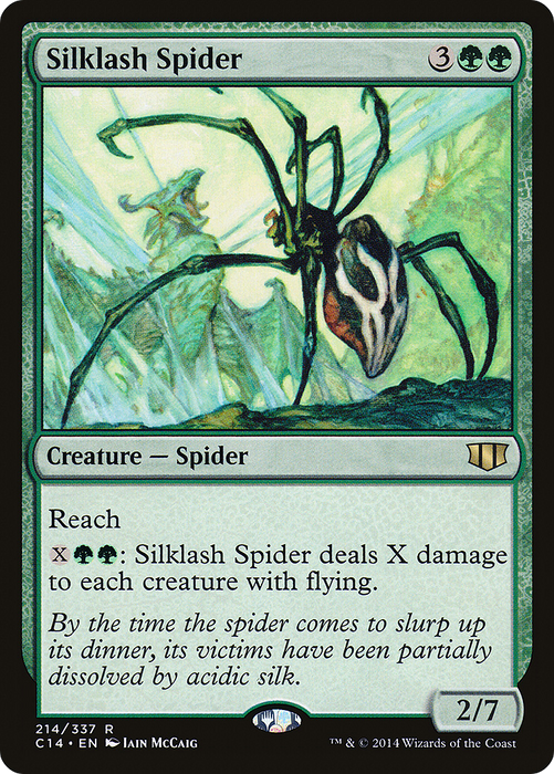 Silklash Spider (C14-214) - rare