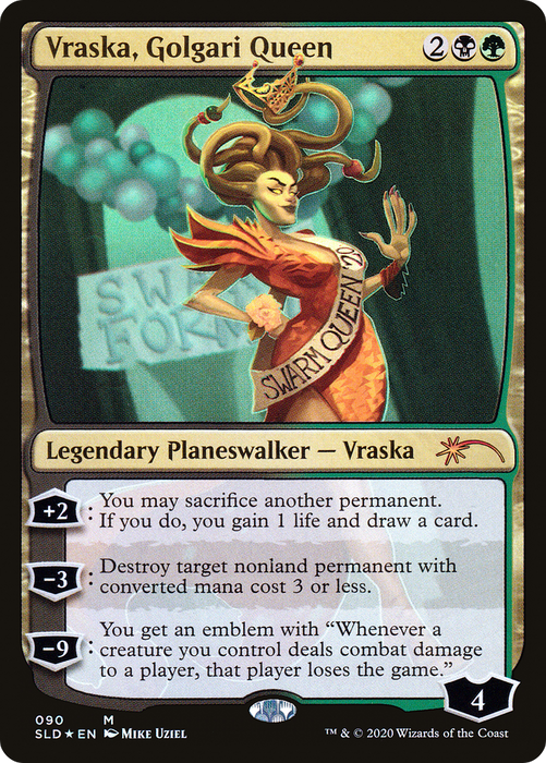 Vraska, Golgari Queen (SLD-090) - mythic - Foil
