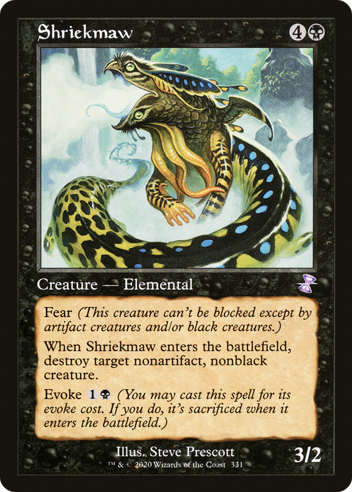 Shriekmaw (TSR-331) - special
