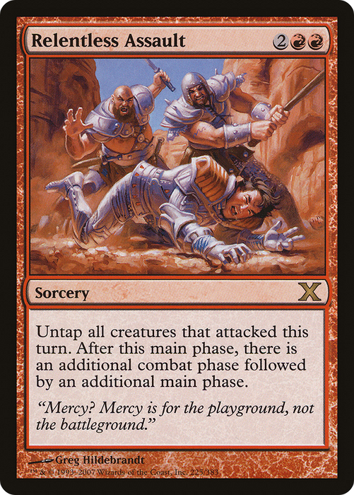 Relentless Assault (10E-225) - rare
