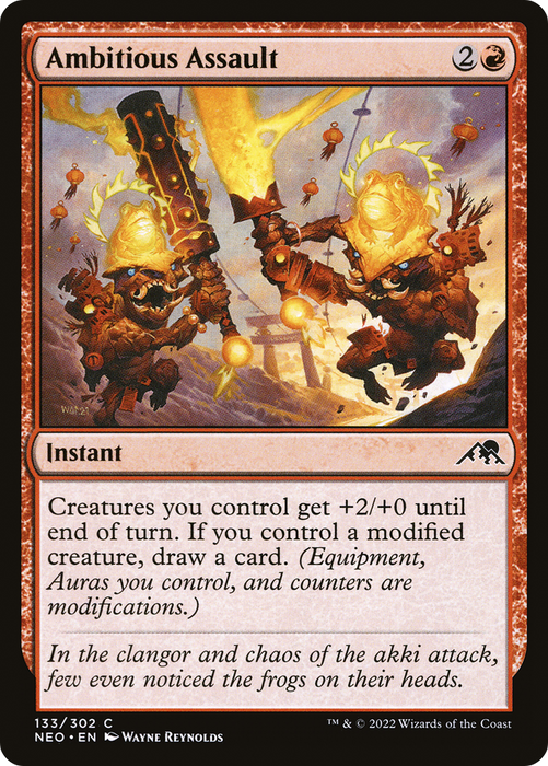 Ambitious Assault (NEO-133) - common