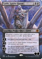 Lolth, Spider Queen (AFR-284) - mythic (Borderless) - Foil