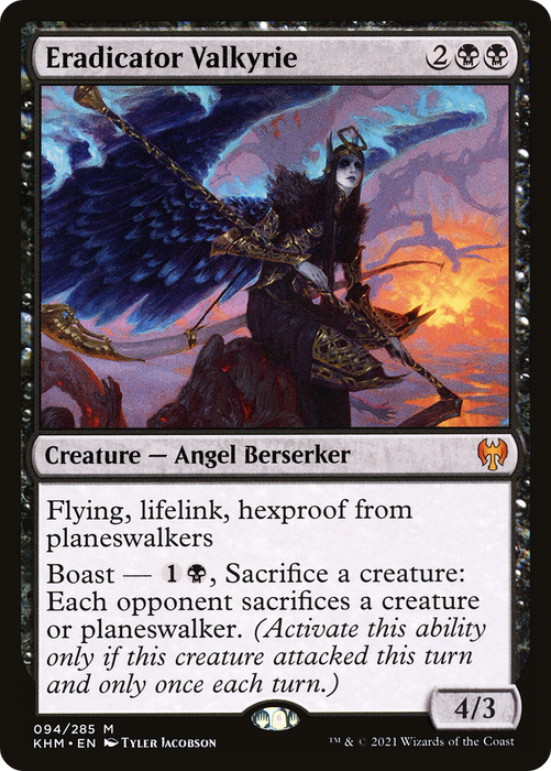 Eradicator Valkyrie (KHM-094) - mythic - Foil
