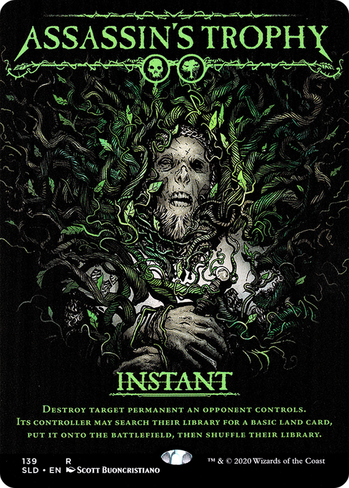 Assassin's Trophy (SLD-139) - rare (Borderless)