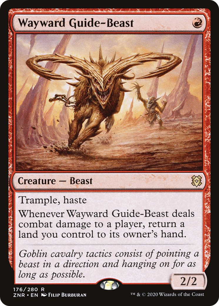 Wayward Guide-Beast (ZNR-176) - rare