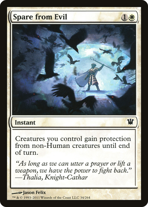 Spare from Evil (ISD-034) - common - Foil
