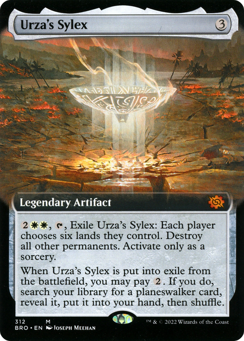 Urza's Sylex (BRO-312) - mythic: (Extended Art) - Foil
