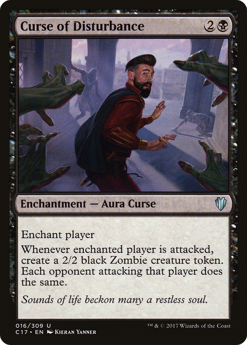 Curse of Disturbance (C17-016) - uncommon