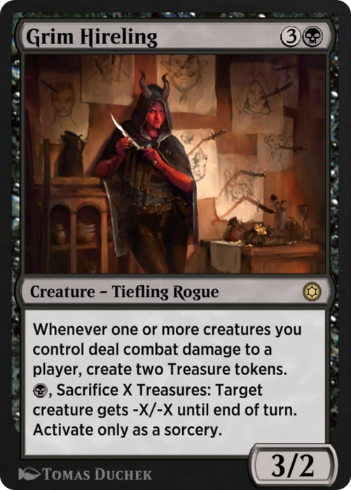 Grim Hireling (HBG-158) - rare
