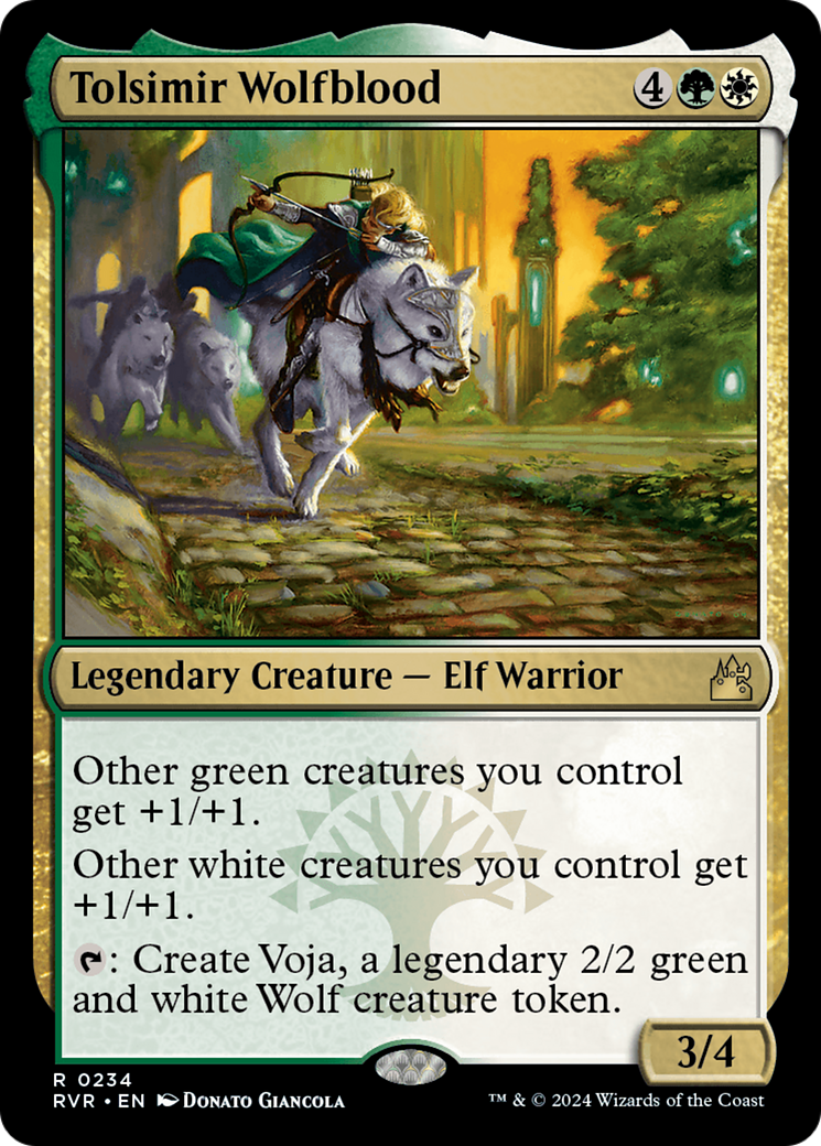 Tolsimir Wolfblood (RVR-234) - rare - Foil